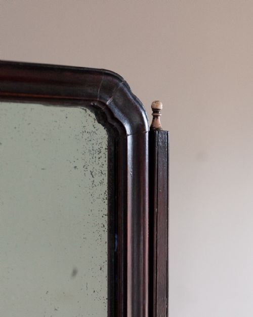 GEORGIAN MAHOGANY TOILET MIRROR - ADDITIONAL PHOTO 2