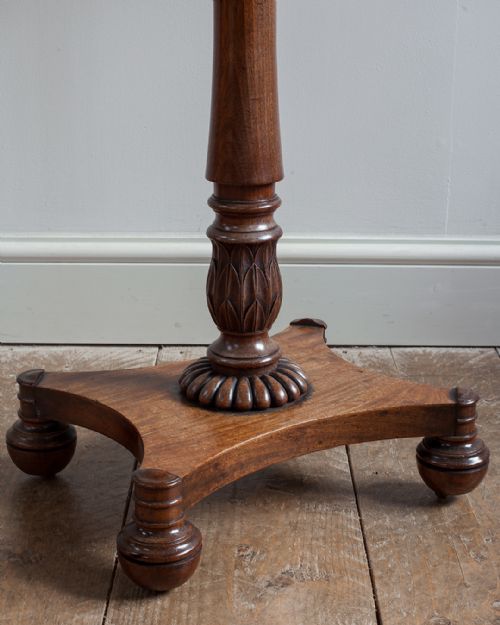 WILLIAM IV MAHOGANY JARDINIRE TABLE - ADDITIONAL PHOTO 3