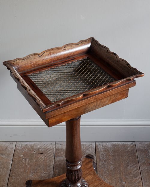 WILLIAM IV MAHOGANY JARDINIRE TABLE - ADDITIONAL PHOTO 5