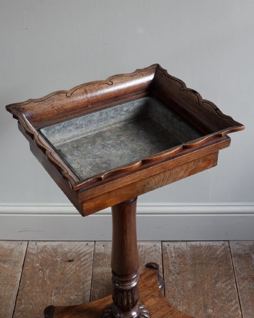 WILLIAM IV MAHOGANY JARDINIRE TABLE - ADDITIONAL PHOTO 6