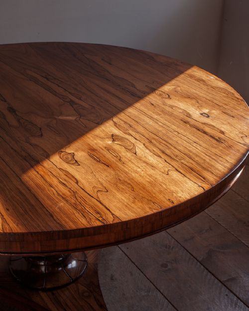 WILLIAM IV ROSEWOOD CENTRE TABLE - ADDITIONAL PHOTO 2