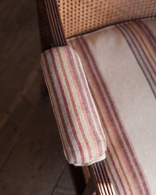 REGENCY MAHOGANY BERGRE ARMCHAIR - ADDITIONAL PHOTO 4