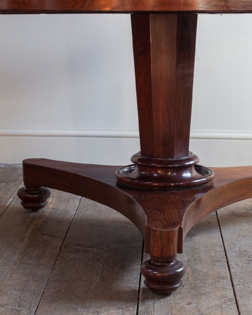 WILLIAM IV ROSEWOOD CENTRE TABLE - ADDITIONAL PHOTO 3