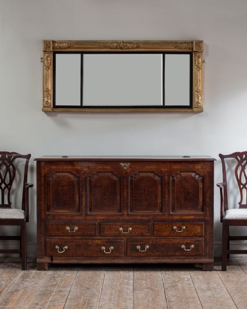 ELEGANT REGENCY GILT PIER MIRROR - ADDITIONAL PHOTO 1