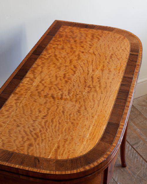 REGENCY SATINWOOD CARD TABLE - ADDITIONAL PHOTO 2