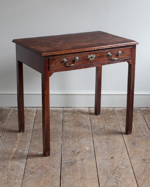 GEORGE III MAHOGANY SIDE TABLE - ADDITIONAL PHOTO 1