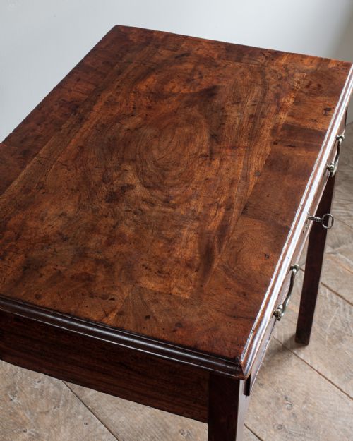 GEORGE III MAHOGANY SIDE TABLE - ADDITIONAL PHOTO 2