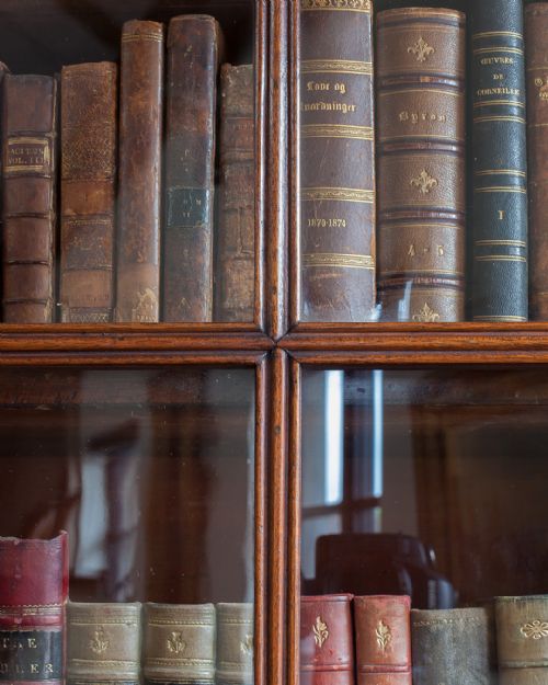 GEORGE III MAHOGANY LIBRARY BOOKCASE - ADDITIONAL PHOTO 8