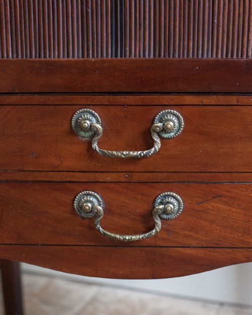 GEORGE III MAHOGANY NIGHTSTAND - ADDITIONAL PHOTO 6