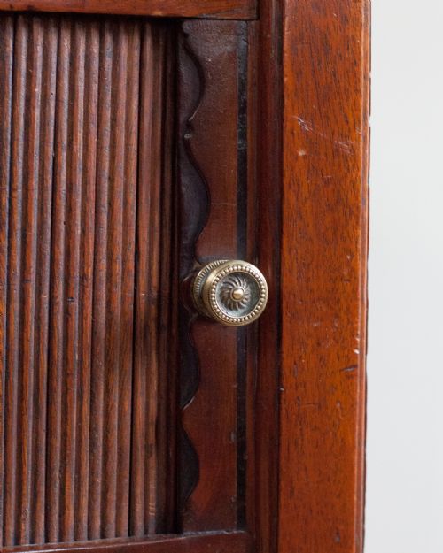 GEORGE III MAHOGANY NIGHTSTAND - ADDITIONAL PHOTO 7