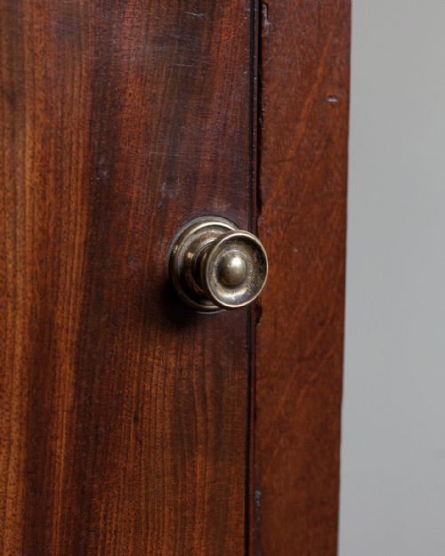 REGENCY MAHOGANY BEDSIDE CUPBOARD - ADDITIONAL PHOTO 4