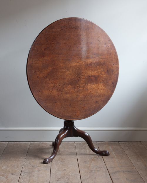 GEORGE III MAHOGANY BIRDCAGE TRIPOD TABLE - ADDITIONAL PHOTO 2