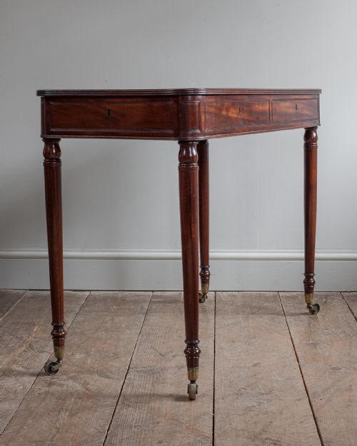 SMALL REGENCY WRITING TABLE - ADDITIONAL PHOTO 1