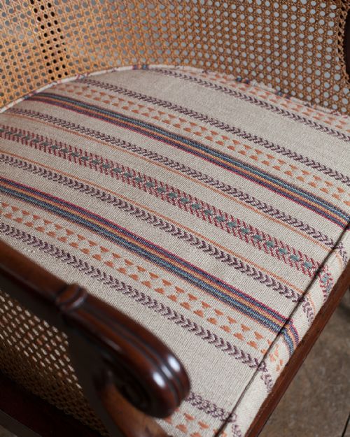 WILLIAM IV MAHOGANY CANED CURRICLE CHAIR - ADDITIONAL PHOTO 5