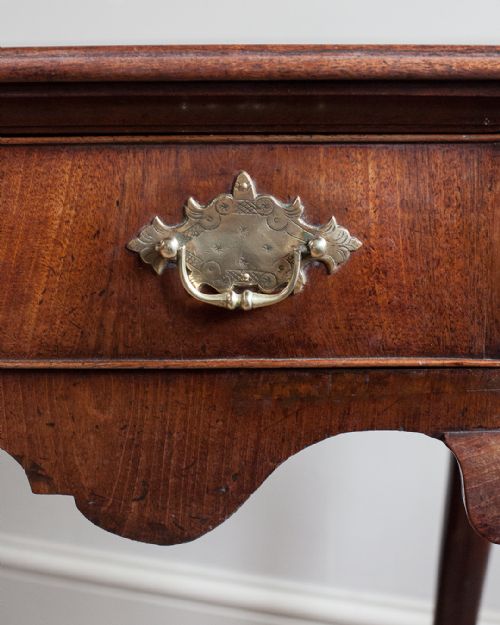 GEORGE II CUBAN MAHOGANY SIDE TABLE - ADDITIONAL PHOTO 3