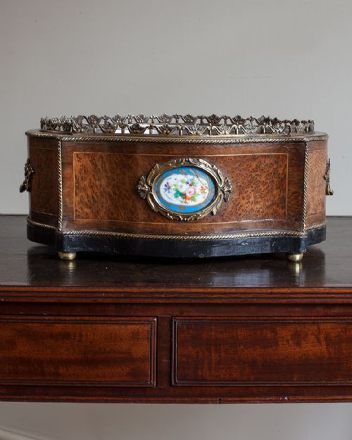 19TH CENTURY FRENCH KINGWOOD JARDINIRE - ADDITIONAL PHOTO 2