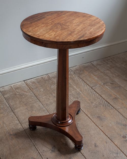 WILLIAM IV MAHOGANY LAMP TABLE - ADDITIONAL PHOTO 1
