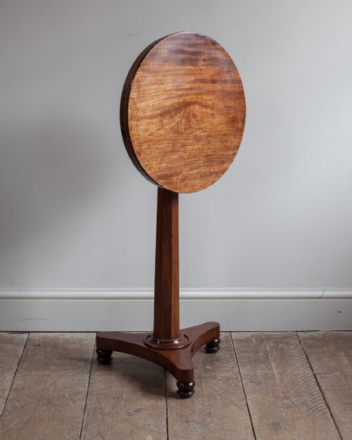 WILLIAM IV MAHOGANY LAMP TABLE - ADDITIONAL PHOTO 2