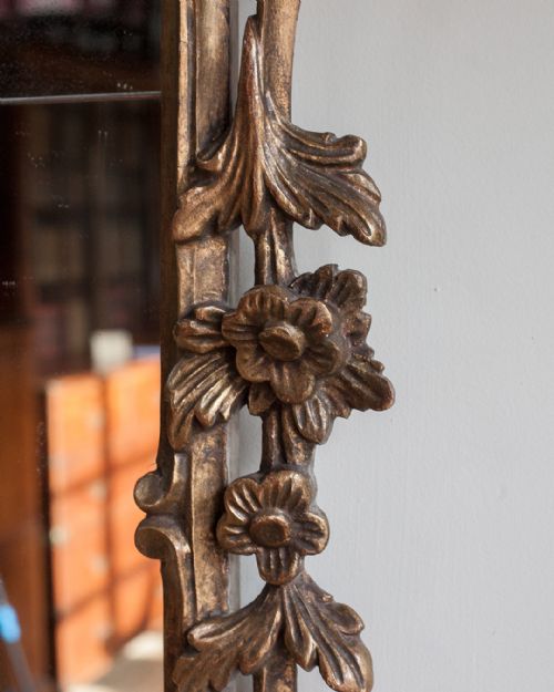 STUNNING PAIR OF 19TH CENTURY GILTWOOD ROCOCO MIRRORS - ADDITIONAL PHOTO 6
