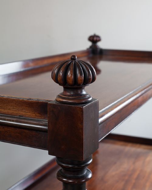 19TH CENTURY MAHOGANY BUFFET - ADDITIONAL PHOTO 2