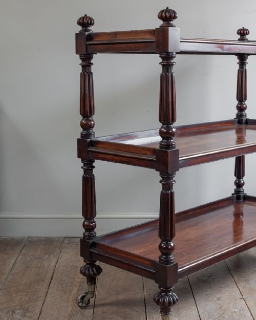 19TH CENTURY MAHOGANY BUFFET - ADDITIONAL PHOTO 4