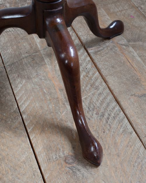 GEORGE III MAHOGANY TRIPOD TABLE - ADDITIONAL PHOTO 5