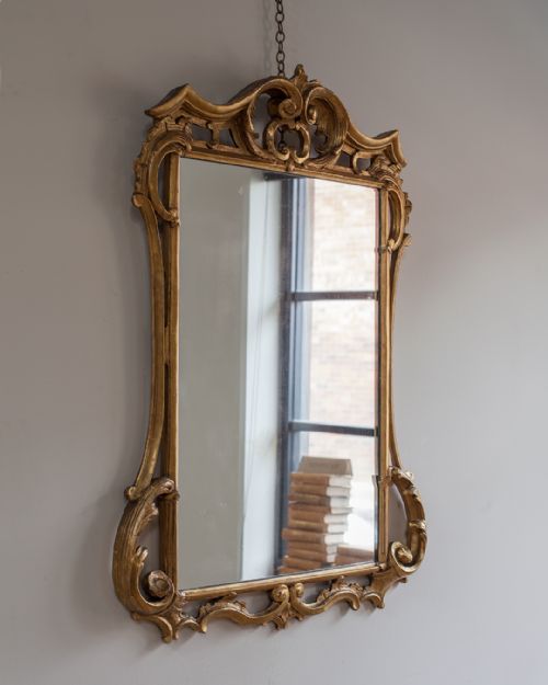 ATTRACTIVE LATE 18TH CENTURY GILTWOOD MIRROR - ADDITIONAL PHOTO 2