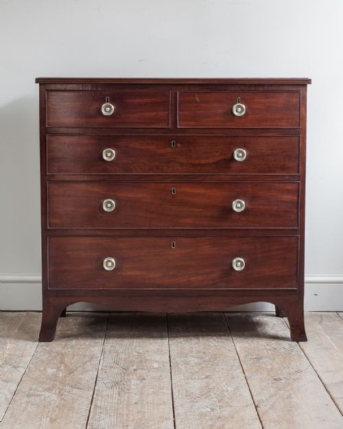 REGENCY MAHOGANY CHEST OF DRAWERS - ADDITIONAL PHOTO 1