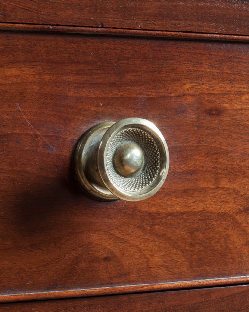 REGENCY MAHOGANY CHEST OF DRAWERS - ADDITIONAL PHOTO 4