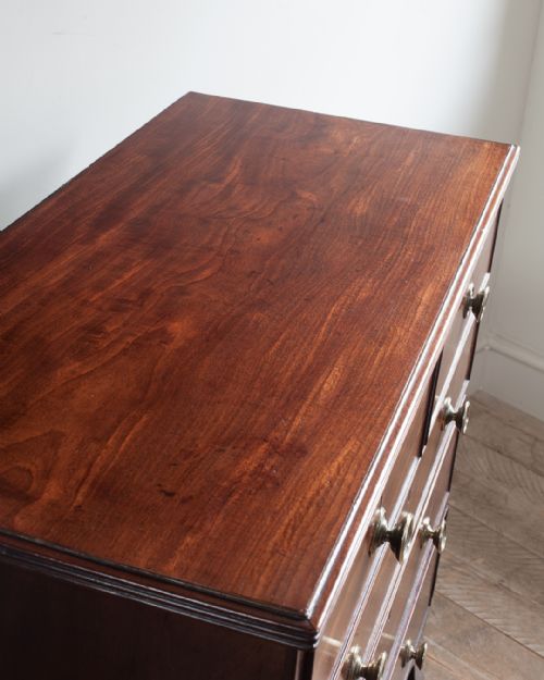 REGENCY MAHOGANY CHEST OF DRAWERS - ADDITIONAL PHOTO 6