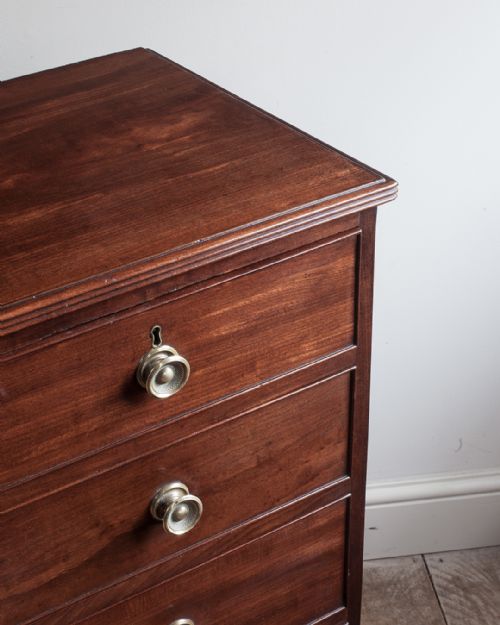 REGENCY MAHOGANY CHEST OF DRAWERS - ADDITIONAL PHOTO 7