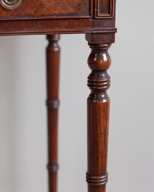 REGENCY MAHOGANY WORK TABLE - ADDITIONAL PHOTO 9