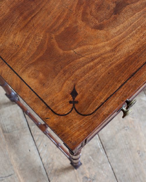 REGENCY MAHOGANY WORK TABLE - ADDITIONAL PHOTO 11