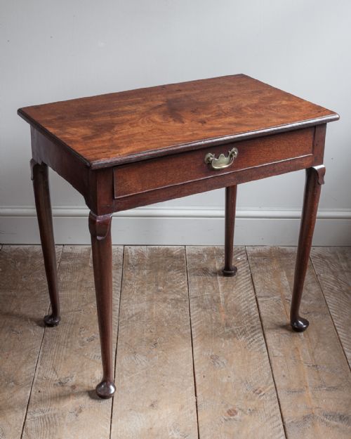 GEORGE III MAHOGANY SIDE TABLE - ADDITIONAL PHOTO 1