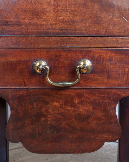 GEORGIAN MAHOGANY NIGHTSTAND - ADDITIONAL PHOTO 6
