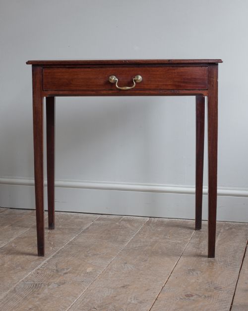 GEORGE III MAHOGANY SIDE TABLE - ADDITIONAL PHOTO 1