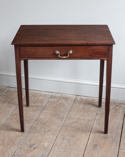 GEORGE III MAHOGANY SIDE TABLE - ADDITIONAL PHOTO 4