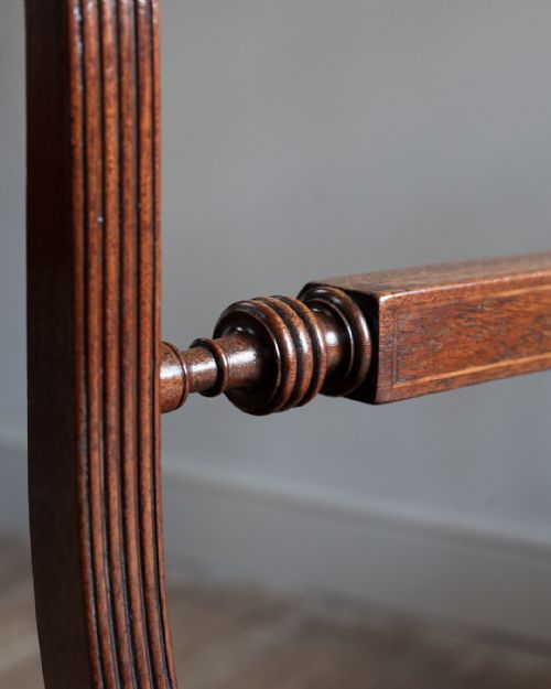 FINE PAIR OF REGENCY MAHOGANY SIDE CHAIRS - ADDITIONAL PHOTO 2