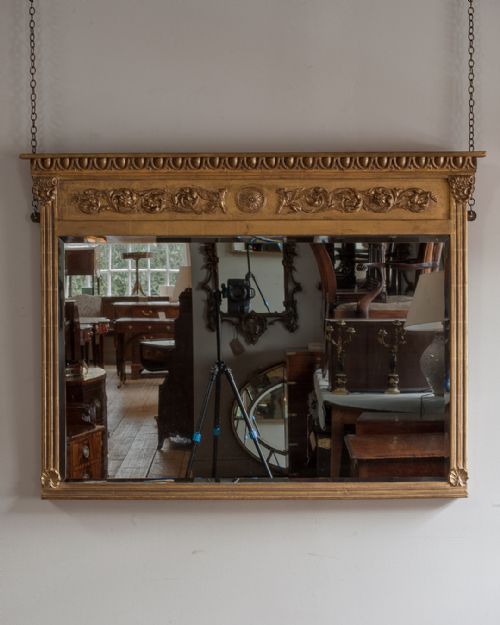WILLIAM IV GILT OVERMANTEL MIRROR - ADDITIONAL PHOTO 1