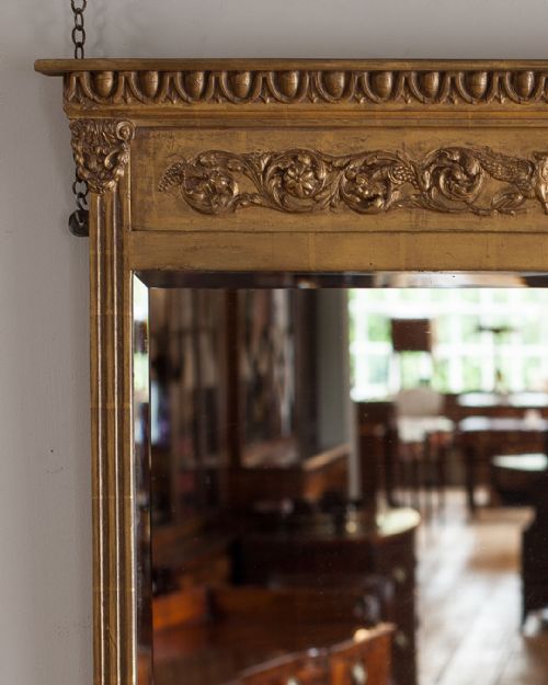 WILLIAM IV GILT OVERMANTEL MIRROR - ADDITIONAL PHOTO 2