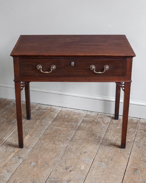 18TH CENTURY MAHOGANY SIDE TABLE - ADDITIONAL PHOTO 8
