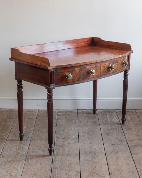 REGENCY MAHOGANY SIDE DRESSING TABLE - ADDITIONAL PHOTO 6