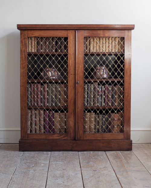 REGENCY WALNUT SIDE CABINET - ADDITIONAL PHOTO 1