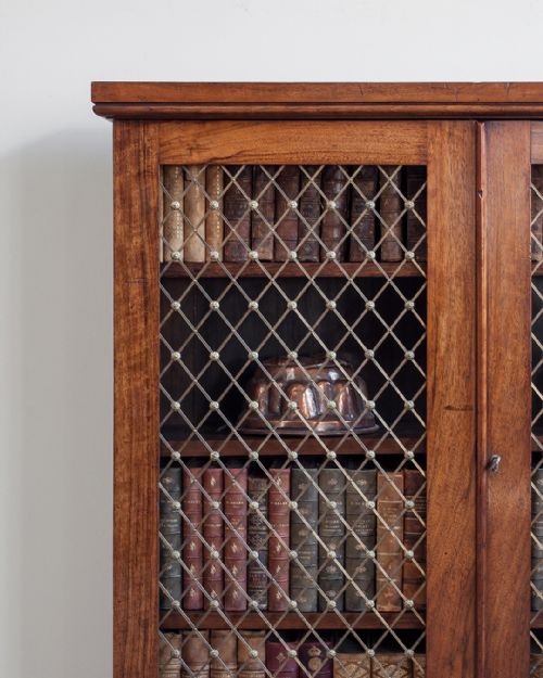 REGENCY WALNUT SIDE CABINET - ADDITIONAL PHOTO 2