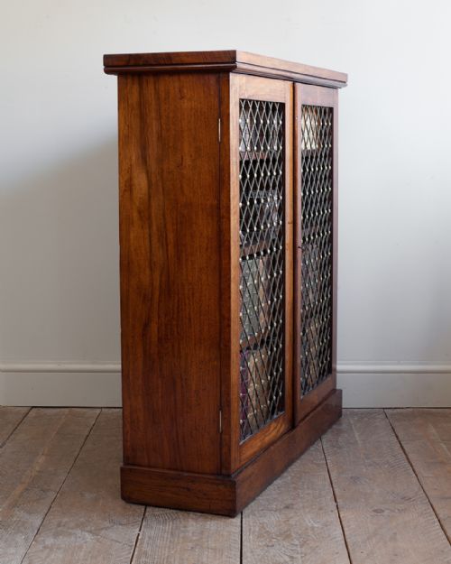 REGENCY WALNUT SIDE CABINET - ADDITIONAL PHOTO 5