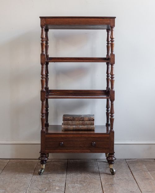 REGENCY ROSEWOOD WHATNOT - ADDITIONAL PHOTO 1
