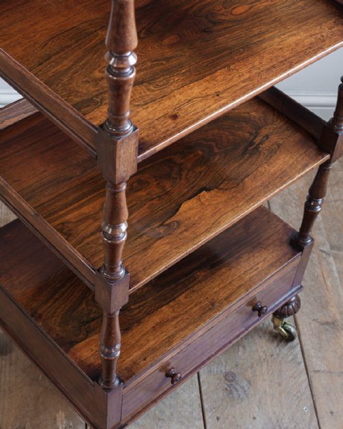 REGENCY ROSEWOOD WHATNOT - ADDITIONAL PHOTO 2