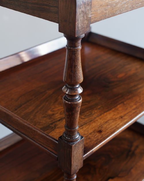 REGENCY ROSEWOOD WHATNOT - ADDITIONAL PHOTO 3