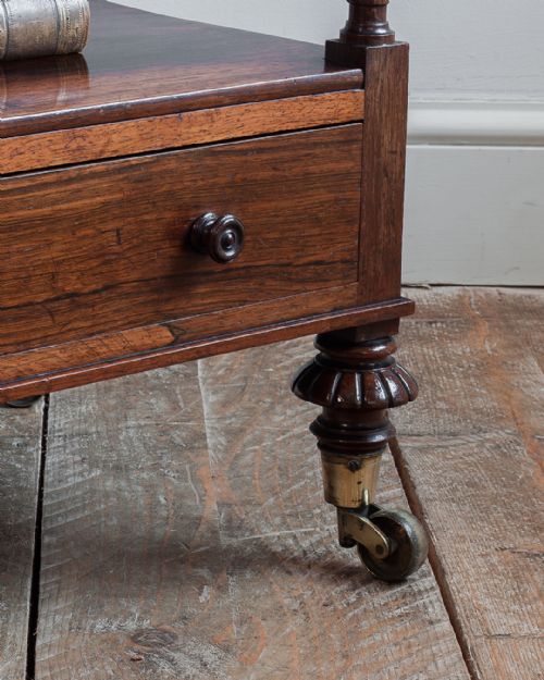 REGENCY ROSEWOOD WHATNOT - ADDITIONAL PHOTO 5