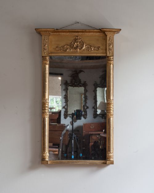 REGENCY GILT PIER MIRROR - ADDITIONAL PHOTO 1